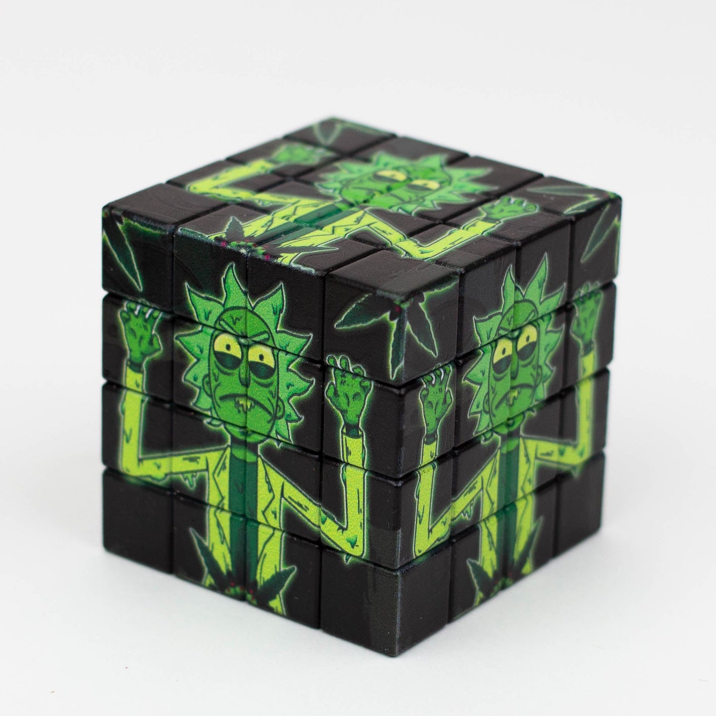 Cartoon Cube Herb Grinder - 4 Parts_16