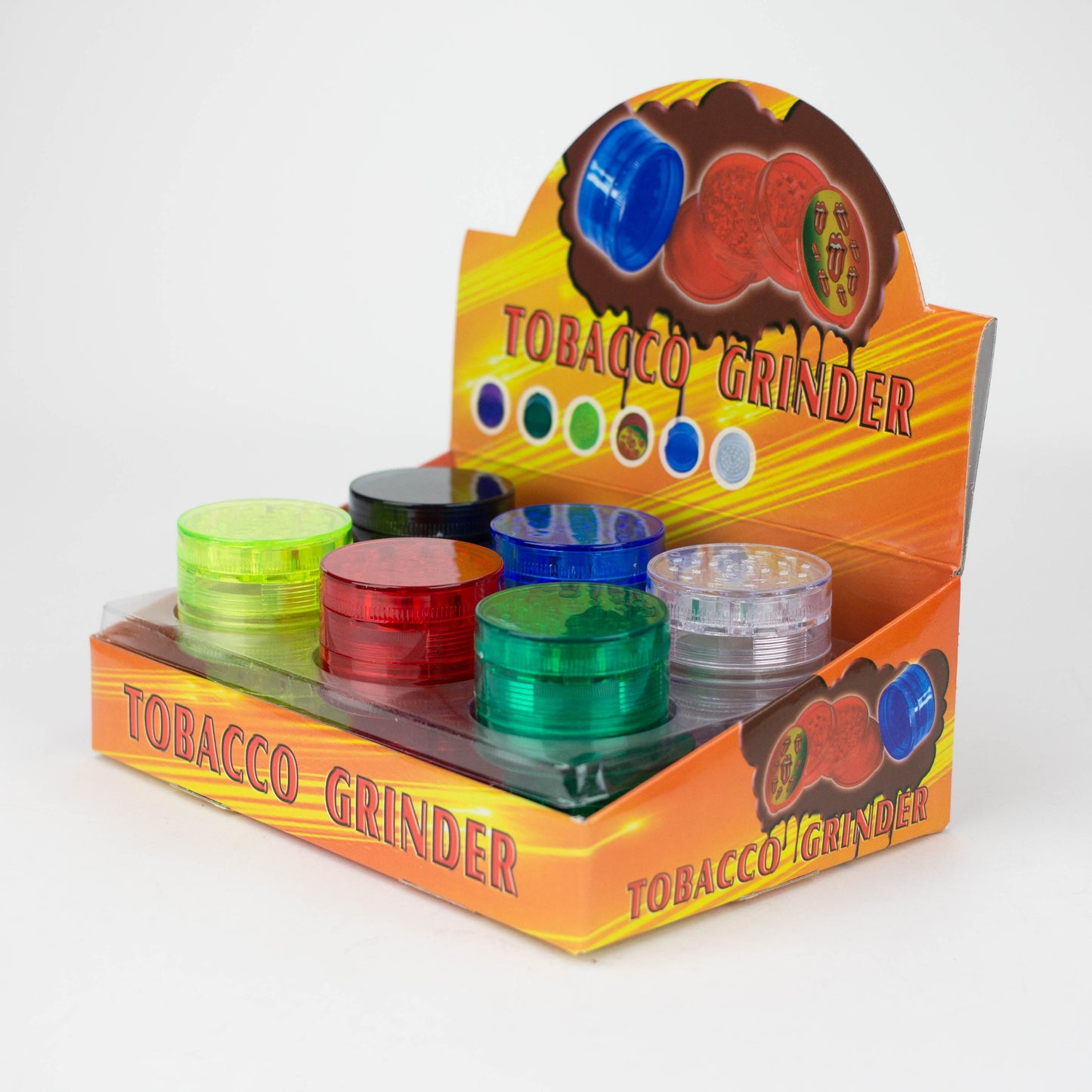 TOBACCO PLASTIC GRINDER 4PT Box of 12_7