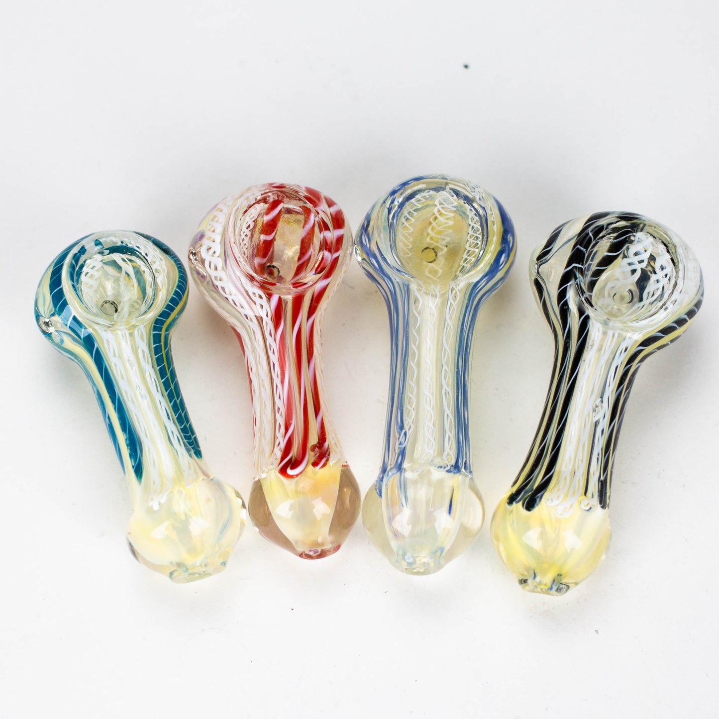 3.5" softglass hand pipe Pack of 2 [11584]_0