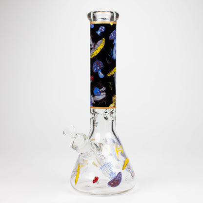 14" Mushroom 9mm glass water bong [GBT2303]_1