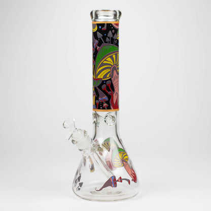 14" Mushroom 9mm glass water bong [GBT2303]_5