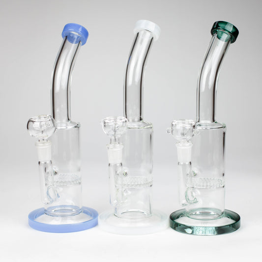 11" honeycomb glass water pipe_0