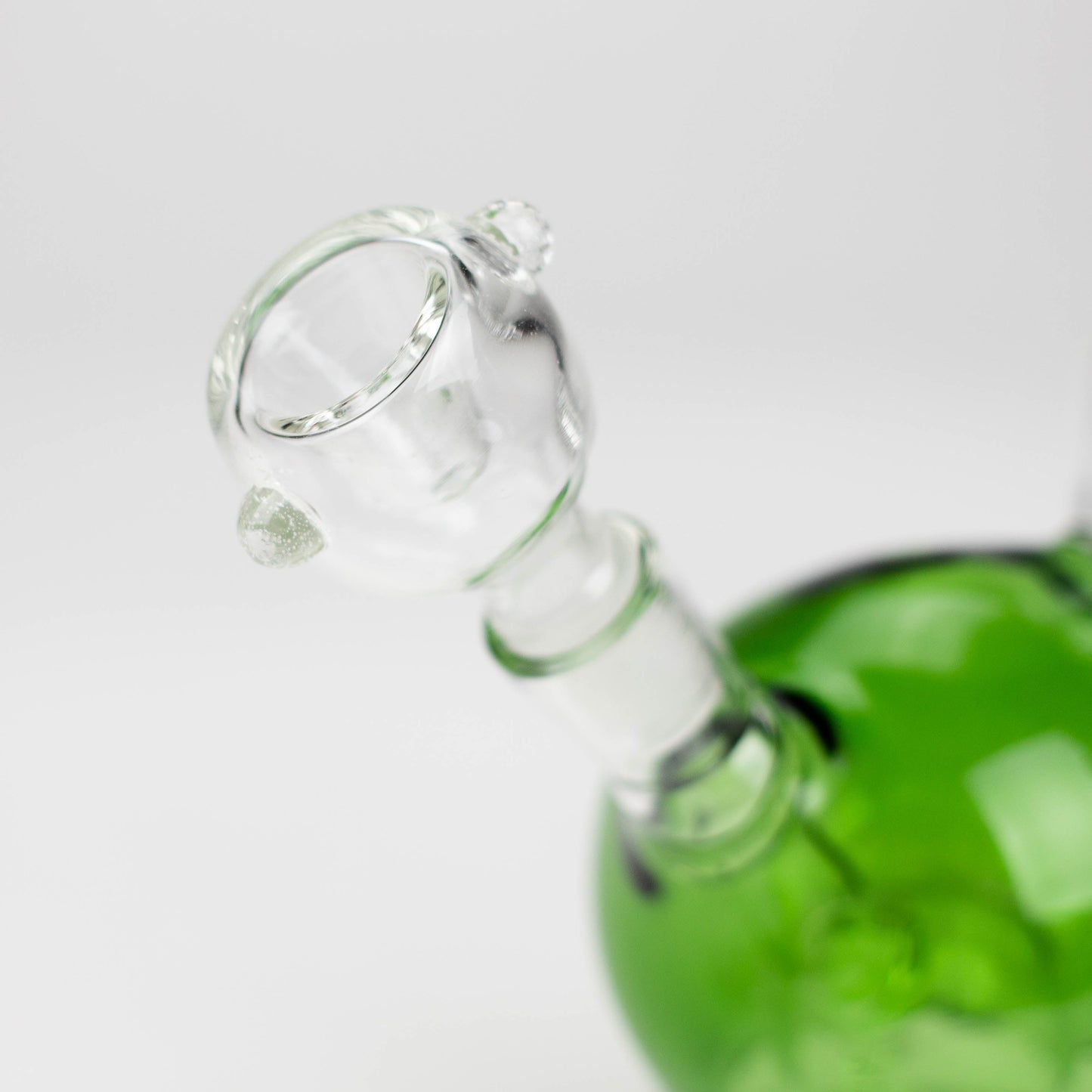 6" Apple glass water bong_8