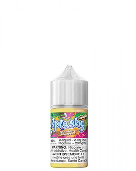 Strawberry Pineapple Salts 30ml by Splashy - Rigs N Clouds Canada