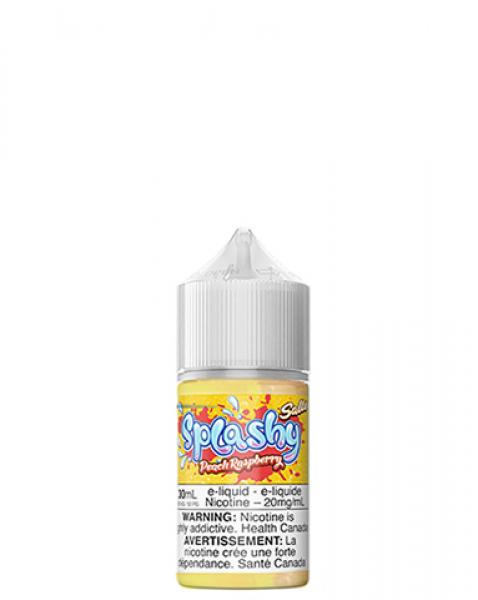 Peach Raspberry Salts 30ml by Splashy - Rigs N Clouds Canada