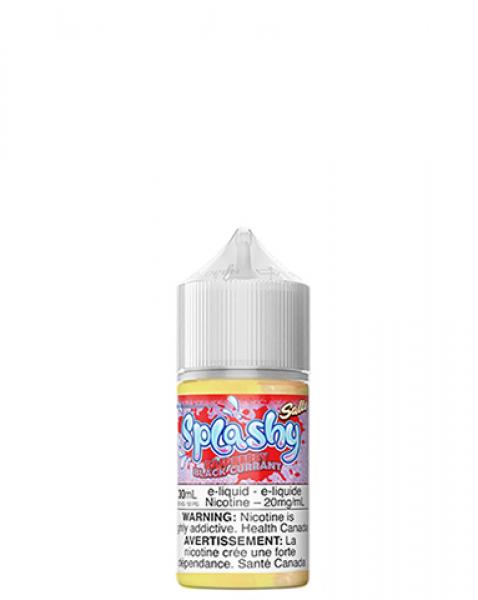 Raspberry Blackcurrant Sour Salts 30ml by Splashy - Rigs N Clouds Canada