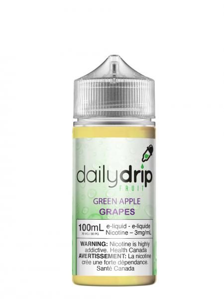 Green Apple Grapes by Daily Drip 100ml - Rigs N Clouds Canada