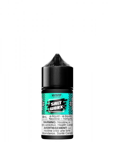 Menthol Ice Hybrid Salts 30ml by Salt Worx - Rigs N Clouds Canada