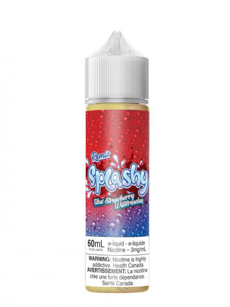 Blue Strawberry Watermelon 60ml by Splashy - Rigs N Clouds Canada