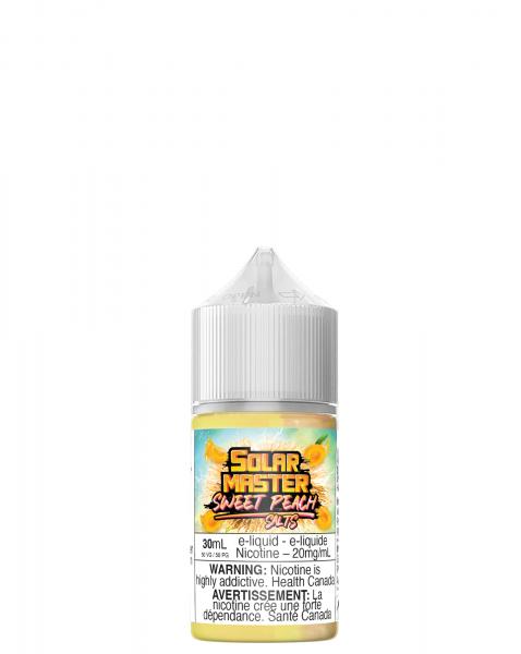 Sweet Peach SALTS 30ml by Solar Master - Rigs N Clouds Canada