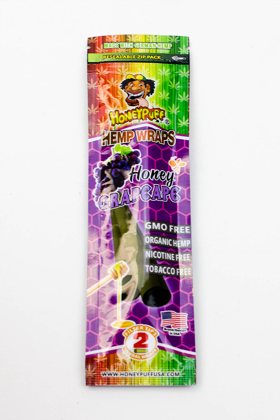 HONEY PUFF | Fruit Flavored Hemp Wraps Box of 12_3