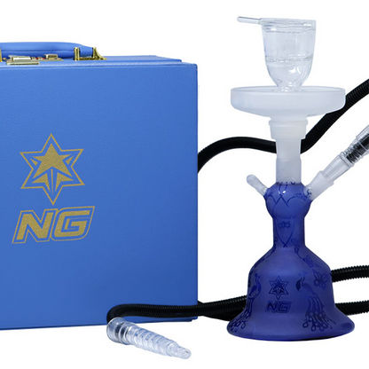 NG-13 inch Sandblasted Hookah Set [TD-2]_1