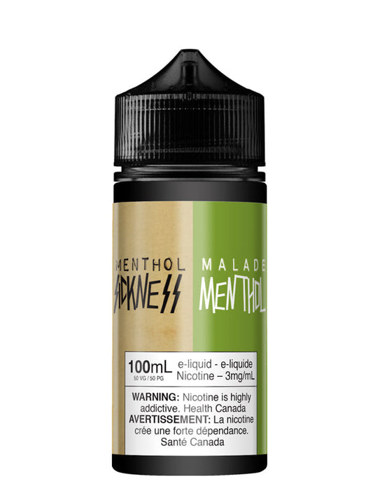 Menthol Sickness 100ml By Vapeur Express - Rigs N Clouds Canada