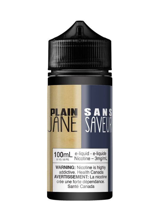 Plain Jane 100ml by Vapeur Express - Rigs N Clouds Canada