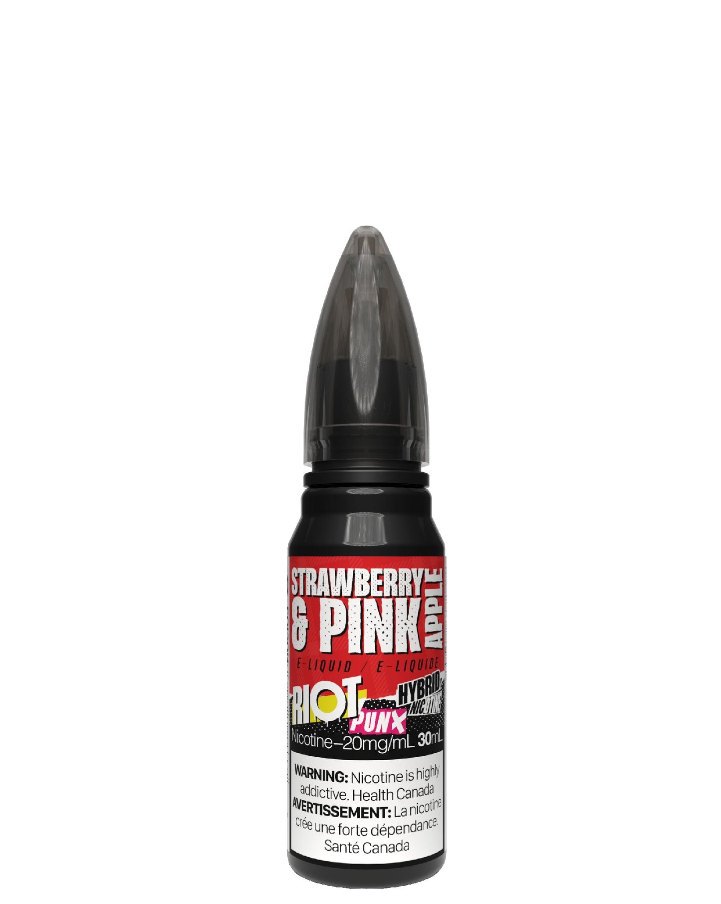 Strawberry & Pink Apple Hybrid Salts - Punx 30ml by Riot Squad - Rigs N Clouds Canada