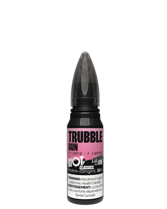 Trubblegun Hybrid Salts 30ml by Riot S:alt - Rigs N Clouds Canada