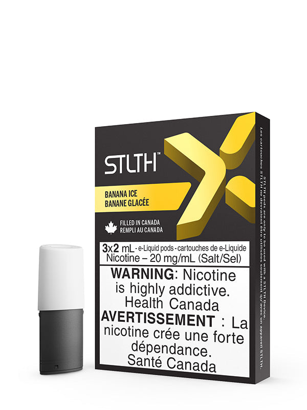 Banana Ice by STLTH X (3 pack) - Rigs N Clouds Canada