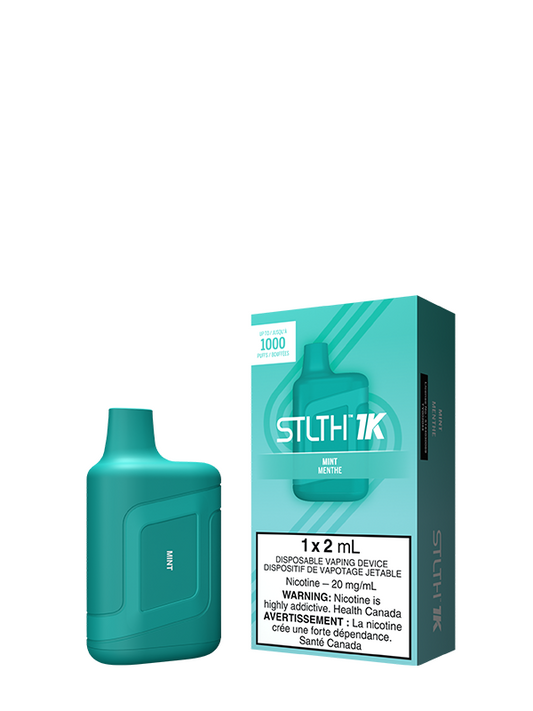 Mint STLTH 1K Disposable (Carton of 6 Units) - Rigs N Clouds Canada