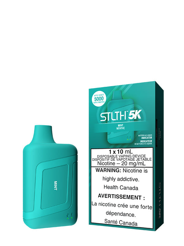 Mint STLTH 5K Disposable (Carton of 5 Units) - Rigs N Clouds Canada