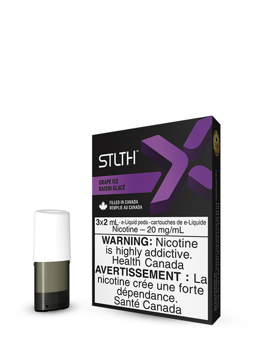 Grape Ice by STLTH X (3 pack) - Rigs N Clouds Canada