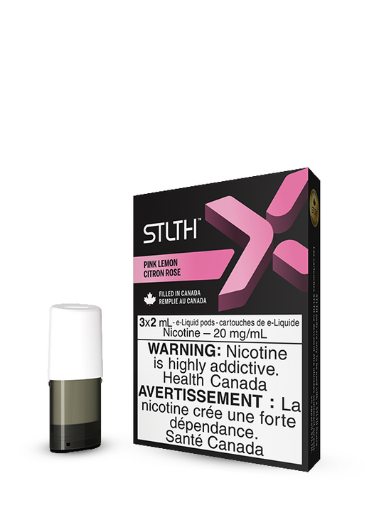 Pink Lemon by STLTH X (3 pack) - Rigs N Clouds Canada