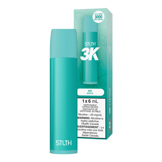 Mint STLTH 3K Disposable (Carton of 6 Units) - Rigs N Clouds Canada