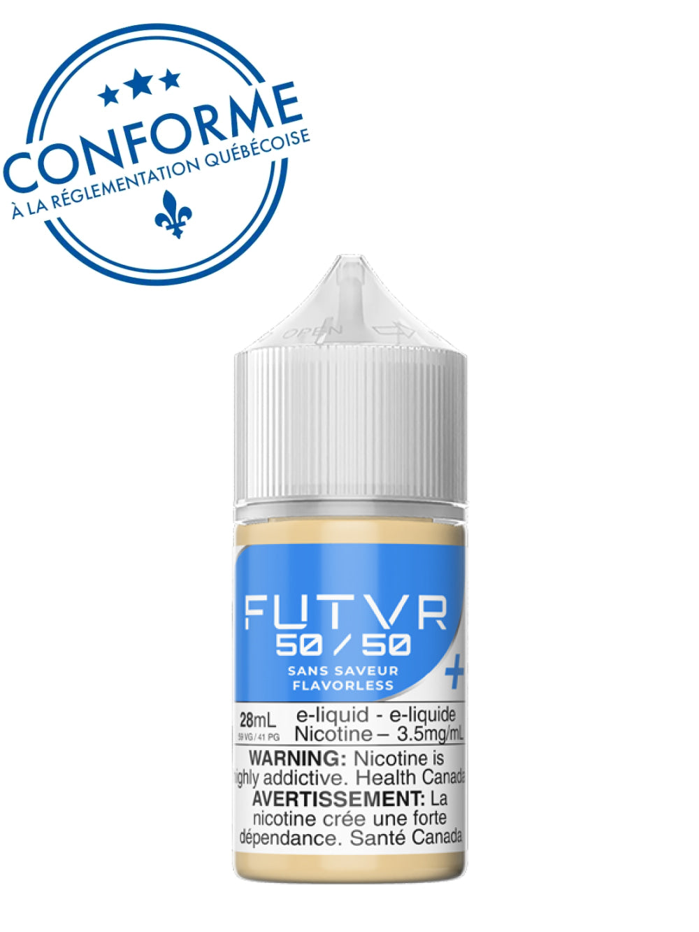 Base FUTVR 50/50 Blue 28ml - Rigs N Clouds Canada