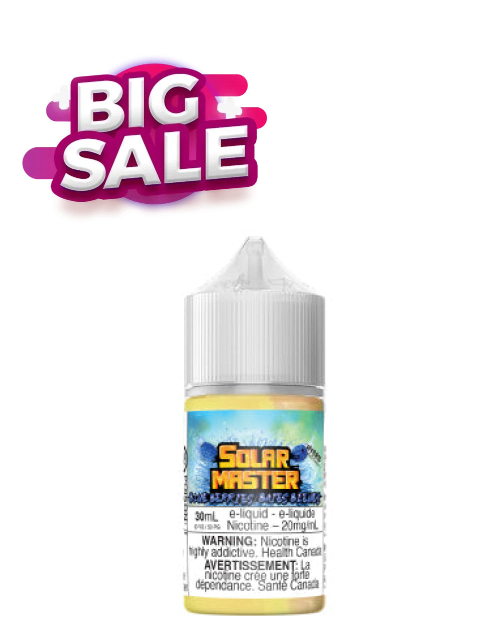 Blue Berries SALTS 30ml by Solar Master - Rigs N Clouds Canada