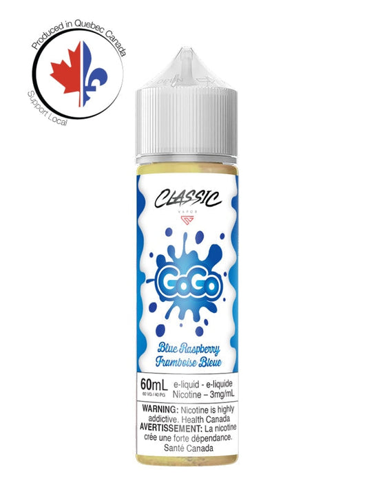 Blue Raspberry 60ml by Gogo Juice - Rigs N Clouds Canada