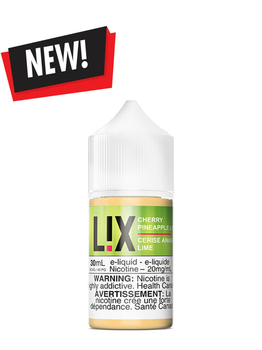 Cherry Pineapple Lime Salts 30ml by L!X - Rigs N Clouds Canada