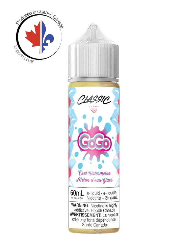 Cool Watermelon 60ml by Gogo Juice - Rigs N Clouds Canada