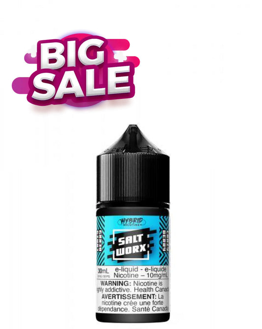 Crazy Berry Hybrid Salts 30ml by Salt Worx - Rigs N Clouds Canada