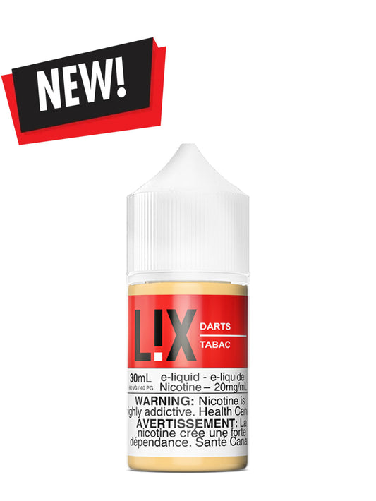 Darts Salts 30ml by L!X - Rigs N Clouds Canada