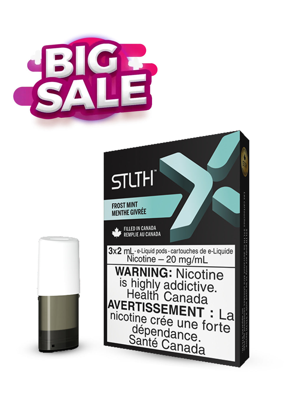 Frost Mint by STLTH X (3 pack) - Rigs N Clouds Canada