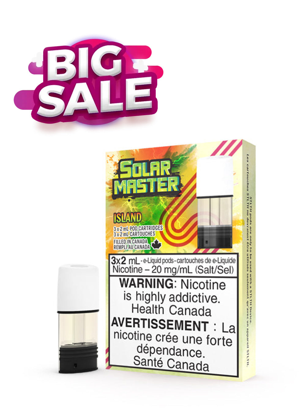 Island by Solar Master STLTH (3 Pack) - Rigs N Clouds Canada