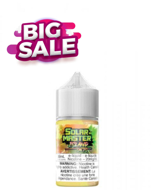 Island SALTS 30ml by Solar Master - Rigs N Clouds Canada