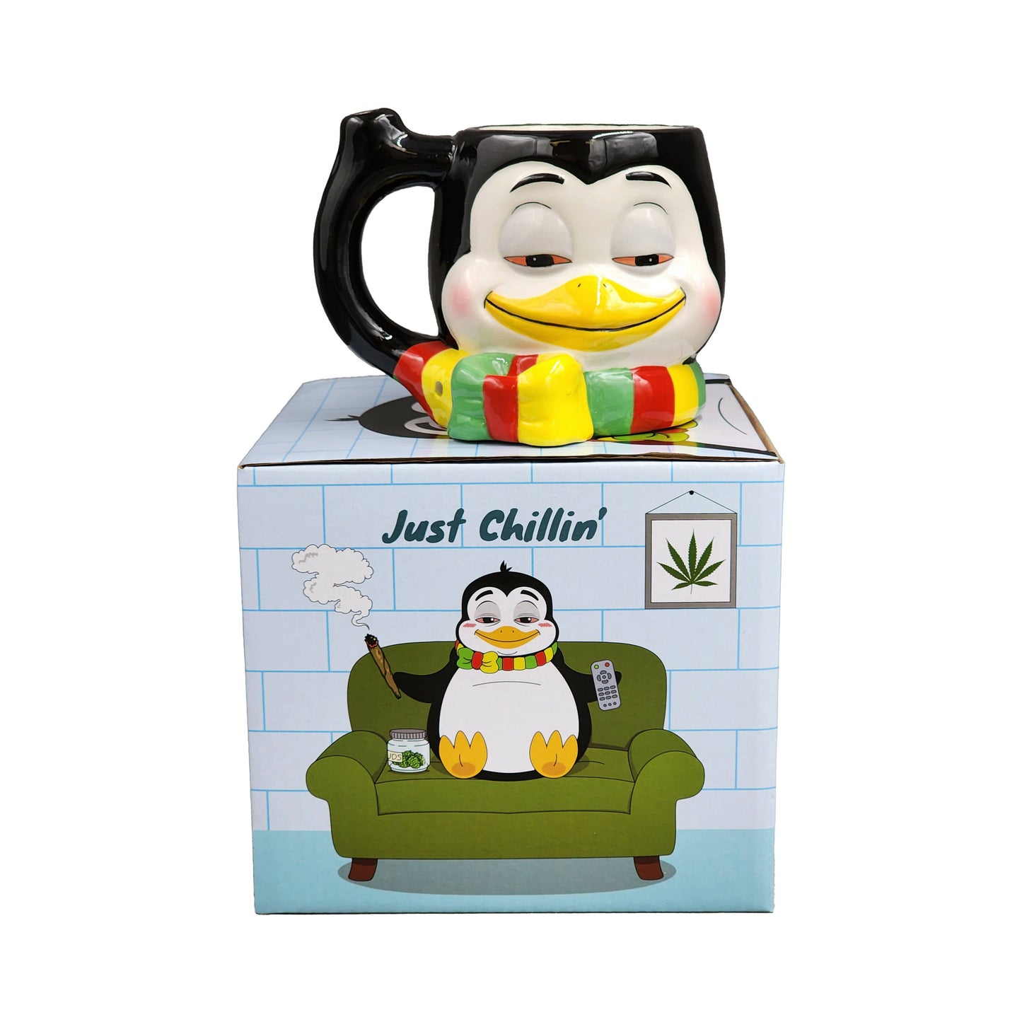 STONED PENGUIN pipe mug_5