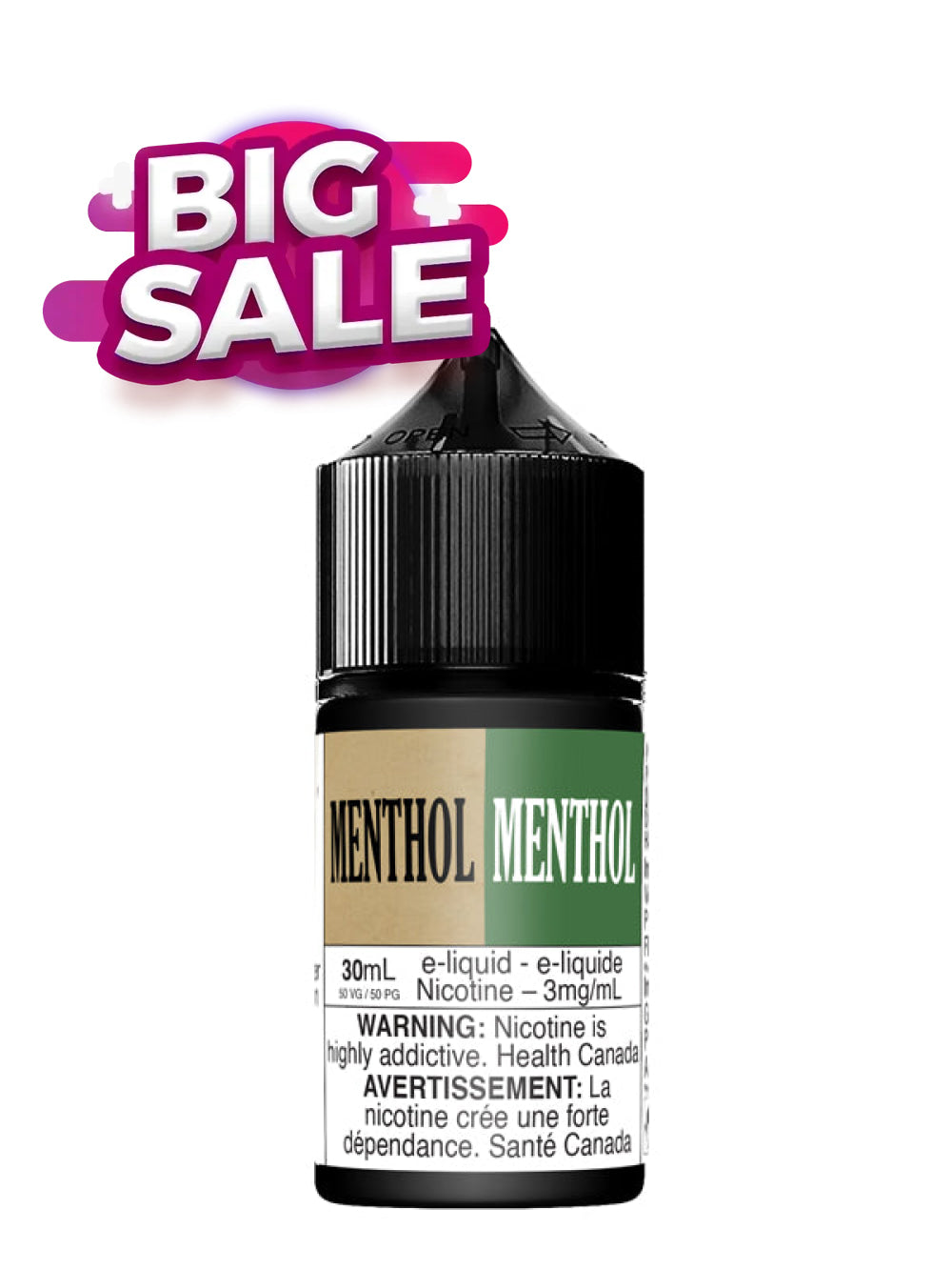 Menthol 30ml by Vapeur Express - Rigs N Clouds Canada