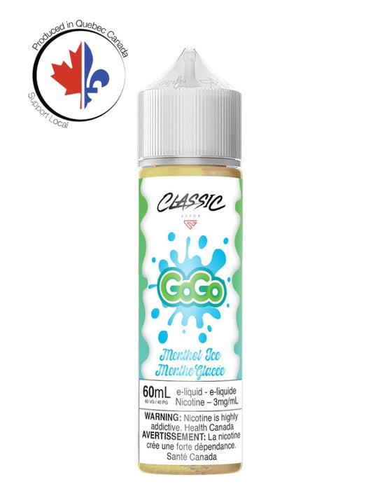 Menthol Ice 60ml by Gogo Juice - Rigs N Clouds Canada