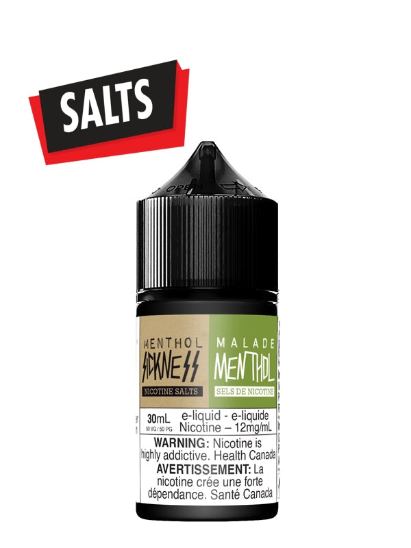 Menthol Sickness 30ml by Vapeur Express SALTS - Rigs N Clouds Canada