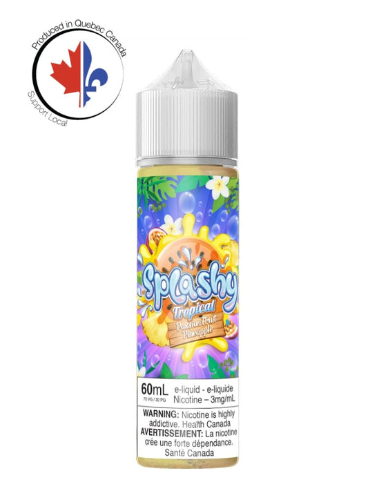 Passionfruit Pineapple 60ml by Splashy - Rigs N Clouds Canada