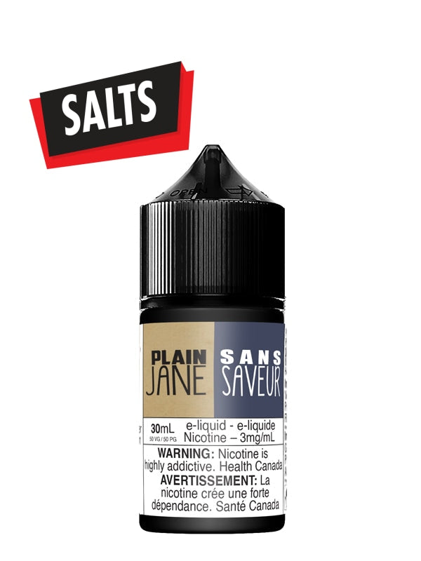 Plain Jane 30ml by Vapeur Express SALTS - Rigs N Clouds Canada