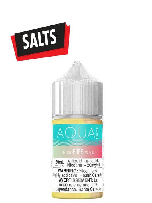 Pure Melon Salts 30ml by Aqua - Rigs N Clouds Canada