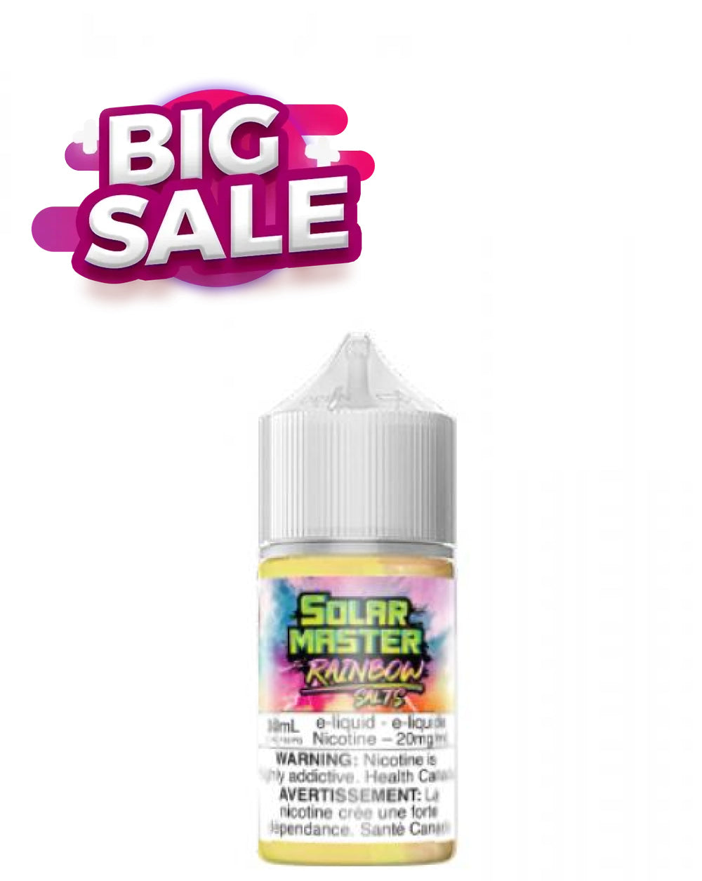 Rainbow SALTS 30ml by Solar Master - Rigs N Clouds Canada