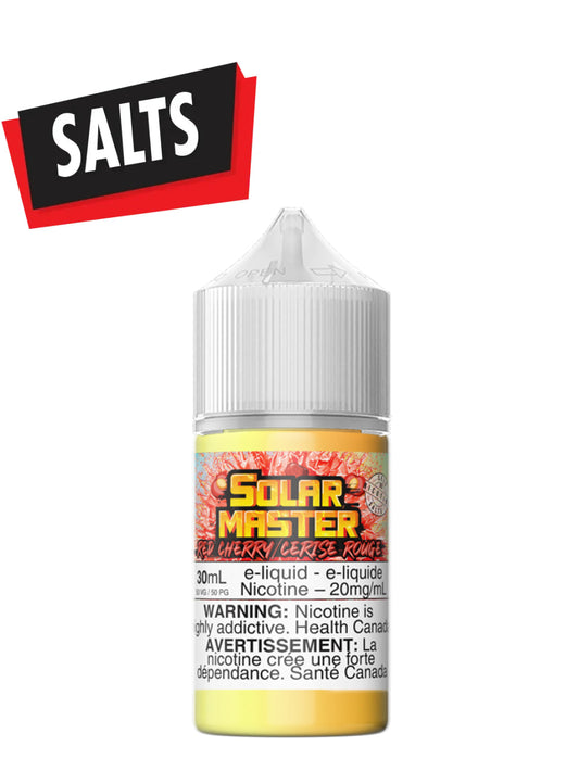 Red Cherry SALTS 30ml by Solar Master - Rigs N Clouds Canada