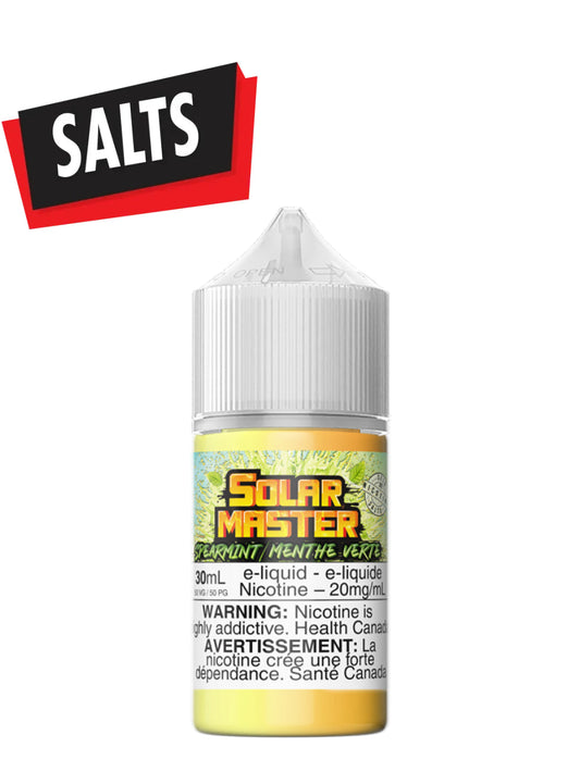 Spearmint SALTS 30ml by Solar Master - Rigs N Clouds Canada