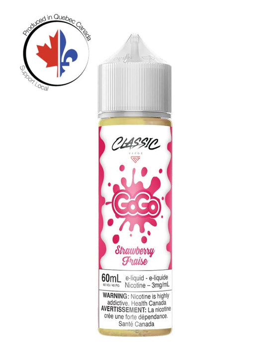 Strawberry 60ml by Gogo Juice - Rigs N Clouds Canada