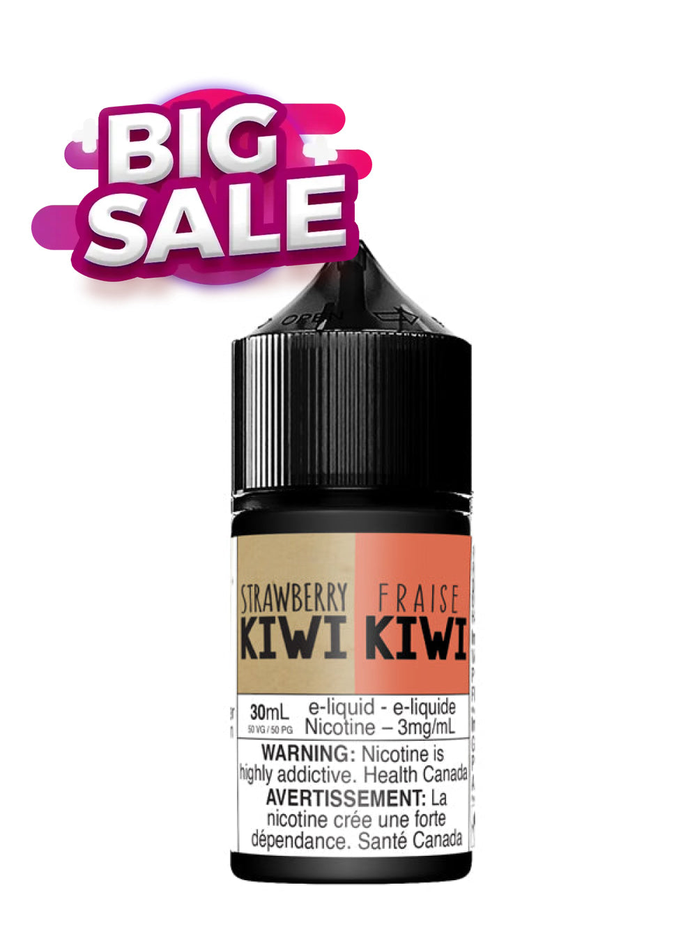 Strawberry Kiwi 30ml by Vapeur Express - Rigs N Clouds Canada