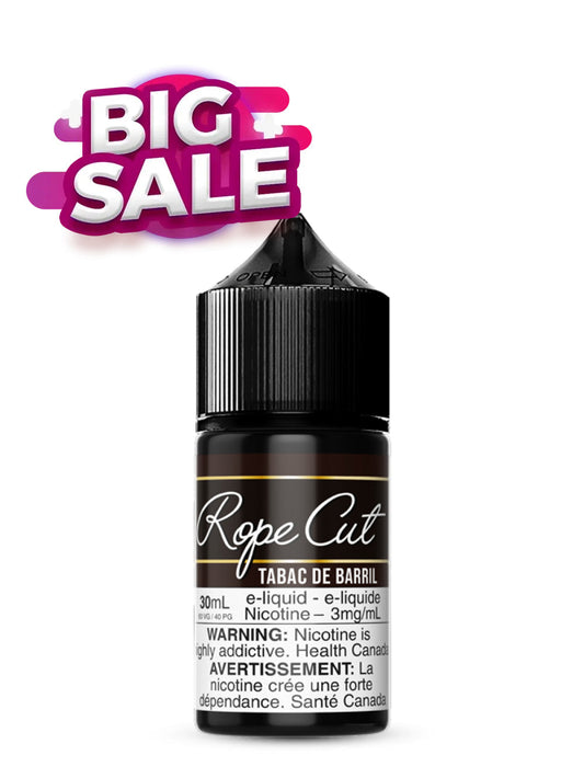 Tabac De Barril 30ml by Rope Cut - Rigs N Clouds Canada