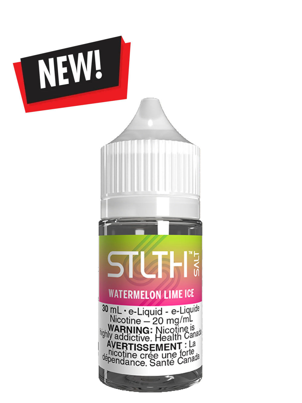 Watermelon Lime Ice SALTS 30ml by STLTH - Rigs N Clouds Canada